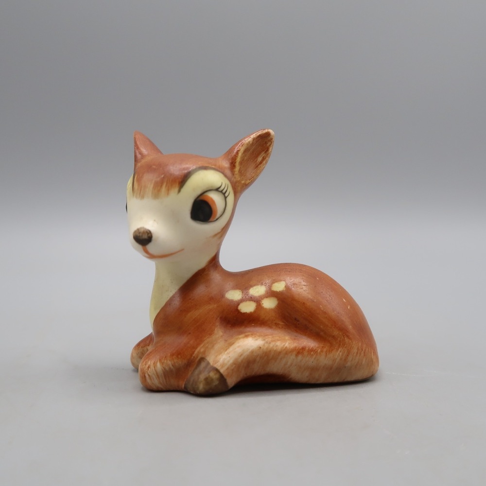 Goebel West Germany Baby Fawn Deer Figurine Laying Down 2 inch